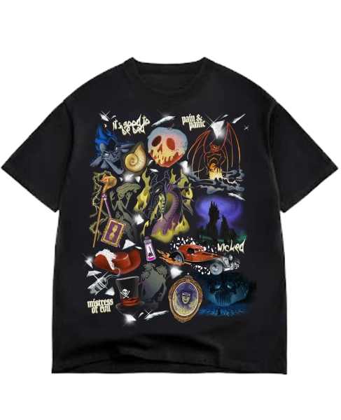 THE VILLIANS SHIRT// VILLAINS TEE SHIRT — Fantasy Feelings