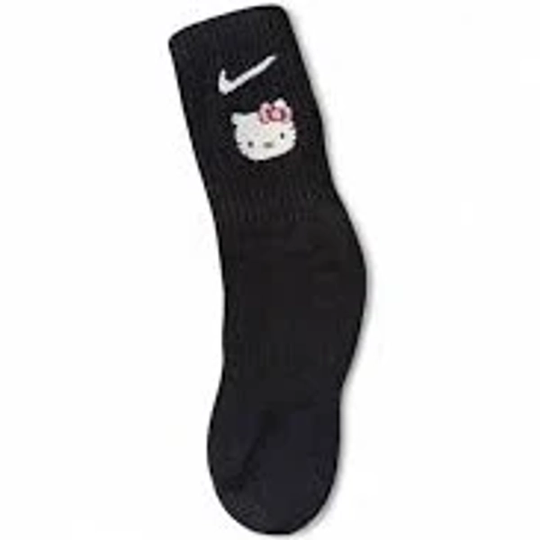 Embroidered Nike Socks (Hello Kitty)