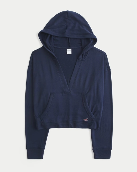 Always Cozy V-Neck Hoodie