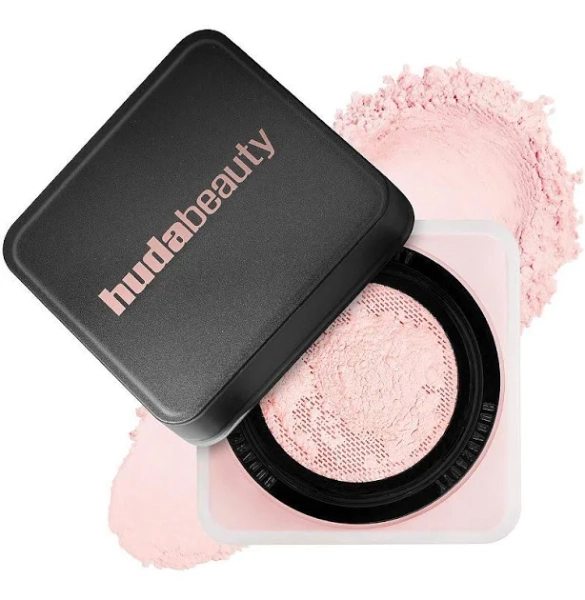 Huda Beauty Easy Bake Loose Baking Setting Powder cherry blossom