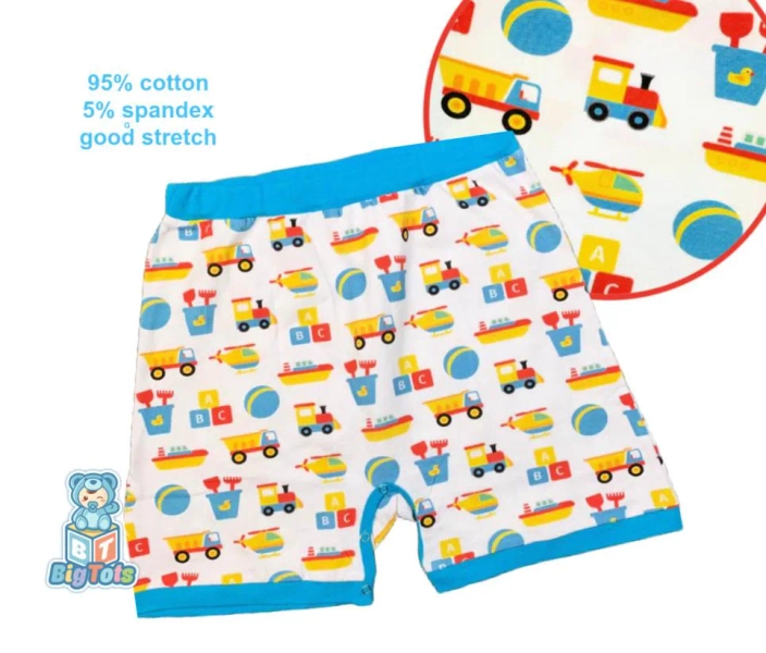 ABDL Boy Toys  Snap Shorts  adult baby