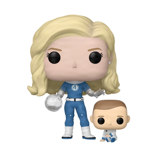 Pop! & Buddy Invisible Woman & Franklin (Fantastic Four: First Steps)