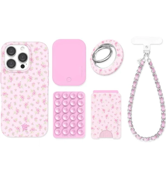 Velvet Caviar iPhone Dainty Pink Floral Cute Phone Case