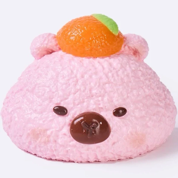 Pink Capybara Squishy Water-Like Ultra-Soft Taba Toy