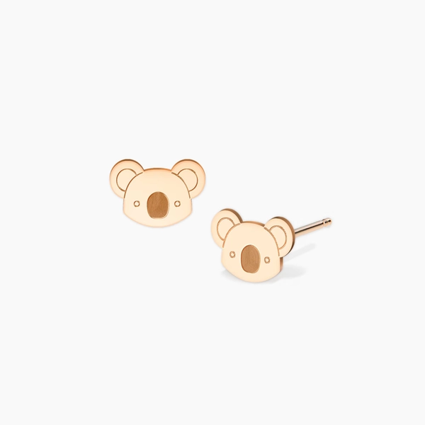 Koala Bear Earrings Animal Jewelry Cute Koala Charm Gift for Her Nature Inspired Earrings Handmade Koala Jewelry for Animal Lovers