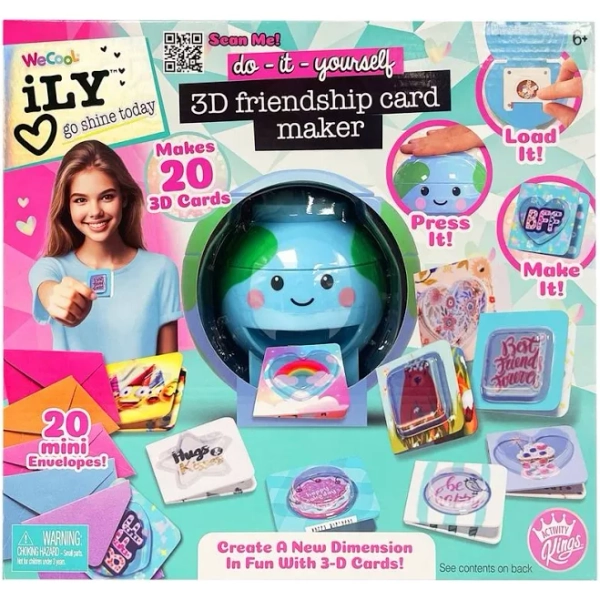 ILY 3D Friendship Card Maker
