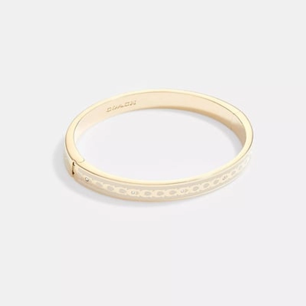 Coach 6mm Signature Enamel Bangle
