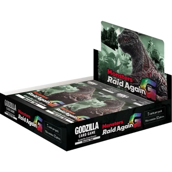 Godzilla Card Game Monster Raid Again G (BP02) Booster Box - 12 Packs