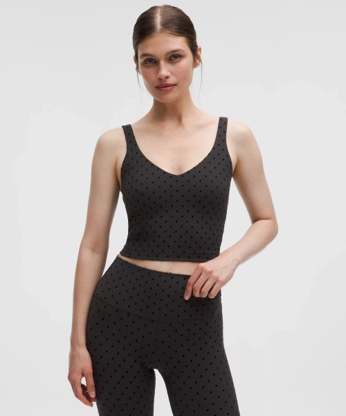 polka dot align tank