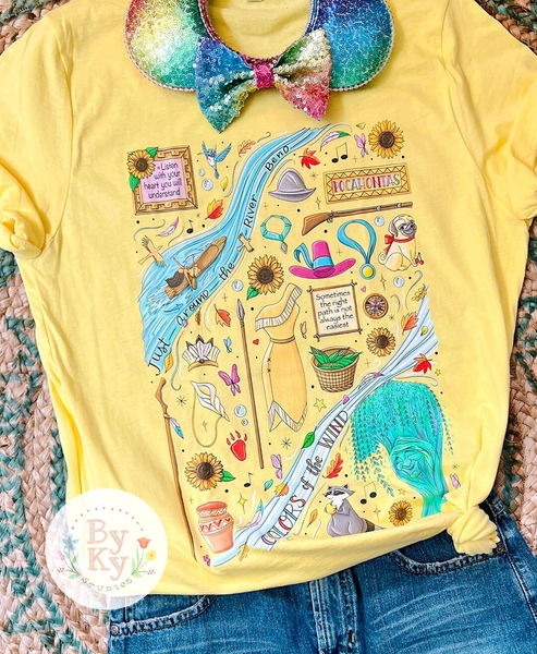 Pocahontas Princess Unisex Jersey Short Sleeve Tee - Etsy