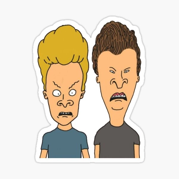 cartoon friends Sticker
