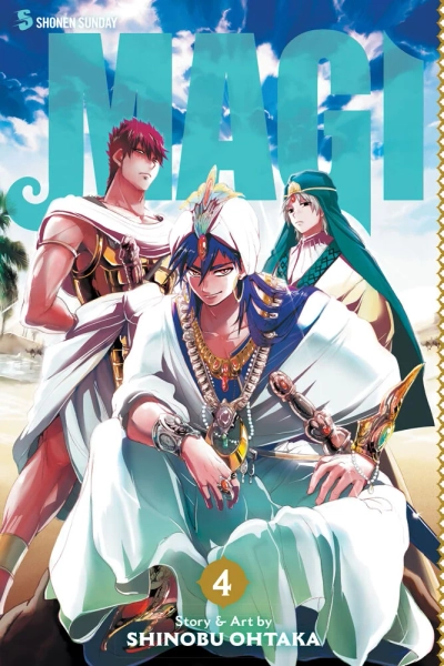 Magi Manga Volume 4