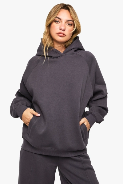 Raglan Seam Oversized Hoodie