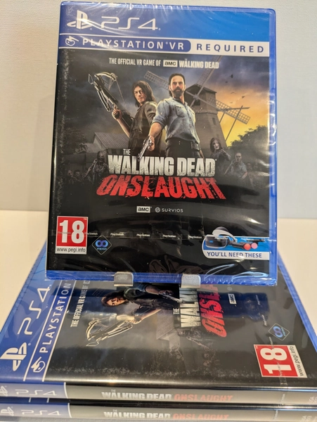 The Walking Dead Onslaught VR PS4 PLAYSTATION New and Sealed PSVR REQUIRED