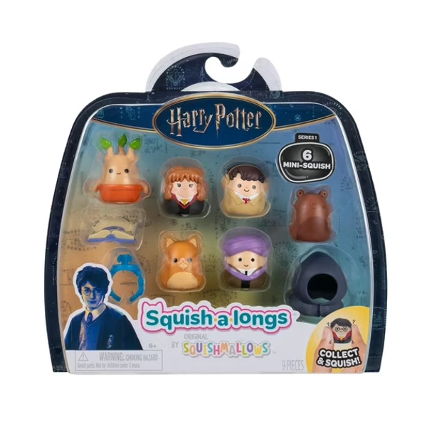 Squish-a-longs “Harry Potter” Mini-Squish + Accessory 6-Pack