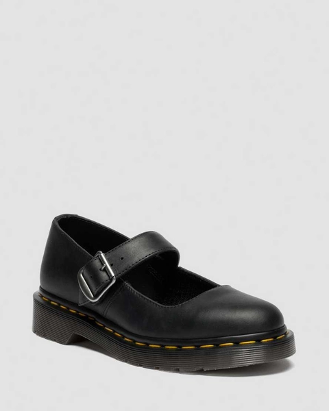 DR MARTENS Mariel II Leather Mary Jane Shoes