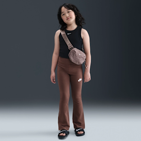 Nike Sportswear Classic Girls' High-Waisted Flared Leggings