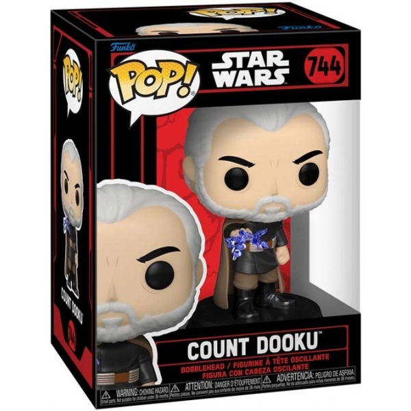 Funko Pop 744 - Count Dooku - Star Wars | Fantàsia