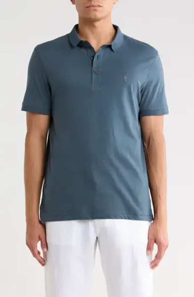 AllSaints Vidal Polo in Marine Blue at Nordstrom Rack, Size Small