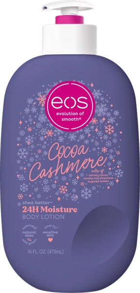 eos Shea Better 24H Moisture Body Lotion, Cocoa Cashmere, 16 fl oz