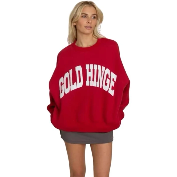 Gold Hinge Women's Ruby GH Wide Arm Sweatshirt