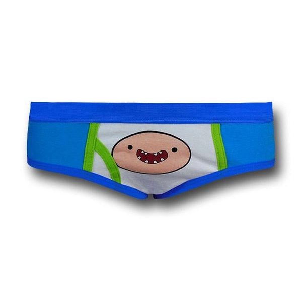 Adventure Time Finn Face Women's Hipster Briefs - SuperHeroStuff