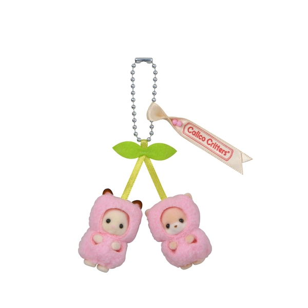 Calico Critters Key Chain -Cutie Cherries-