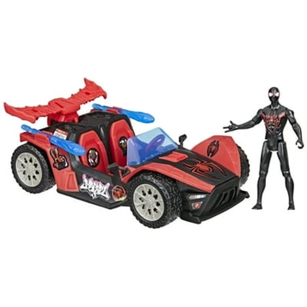 Hasbro Marvel Spider-Man VenomVersus Epic World of Action Miles Morales Remix Blast Racer  4+