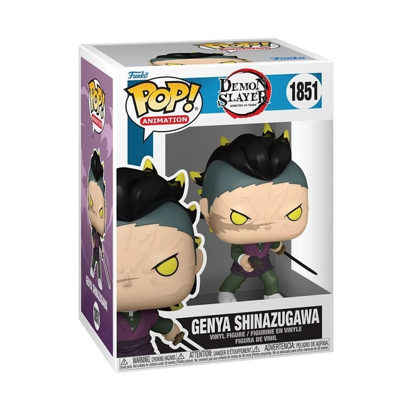 Funko Pop Animation: Demon Slayer - Genya - (Demon Form) - Collectable Vinyl Fig