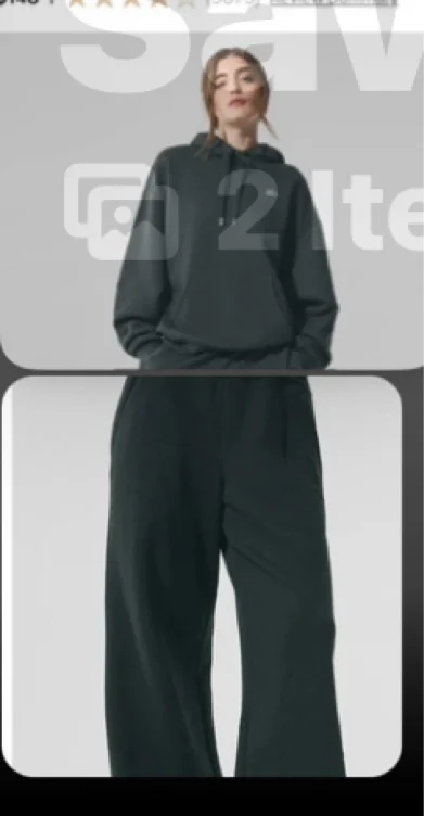 Aloe set - color : Charcoal Green