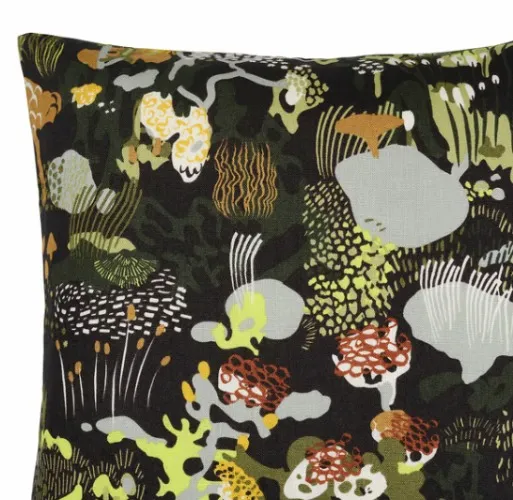 STOCKHOLM 2025 Cushion cover - black/multicolour 50x50 cm