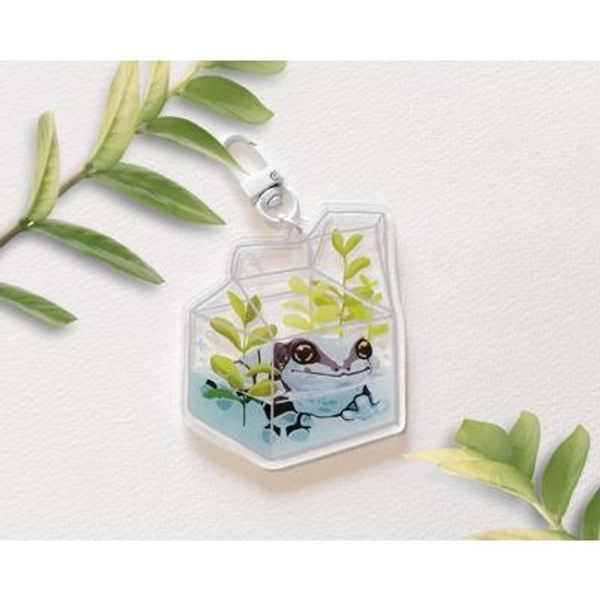 Milk Frog 3" Acrylic Charm Keychain
