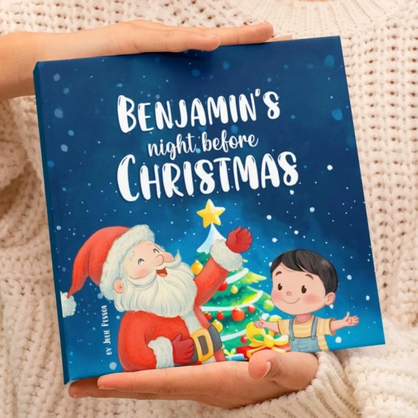 Personalized Christmas Eve Book, the Night Before Christmas, Christmas Eve Story Book for Children, Christmas Stocking Filler - Etsy