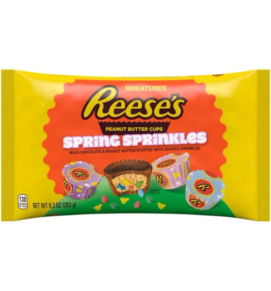 Reese's Miniatures Peanut Butter Cups with Sprinkles