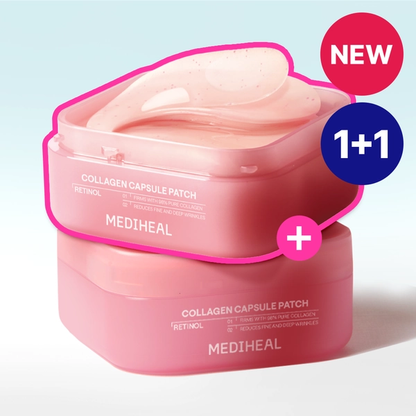 MEDIHEAL Collagen Capsule Patch Retinol 60P*2ea Set | OLIVE YOUNG Global