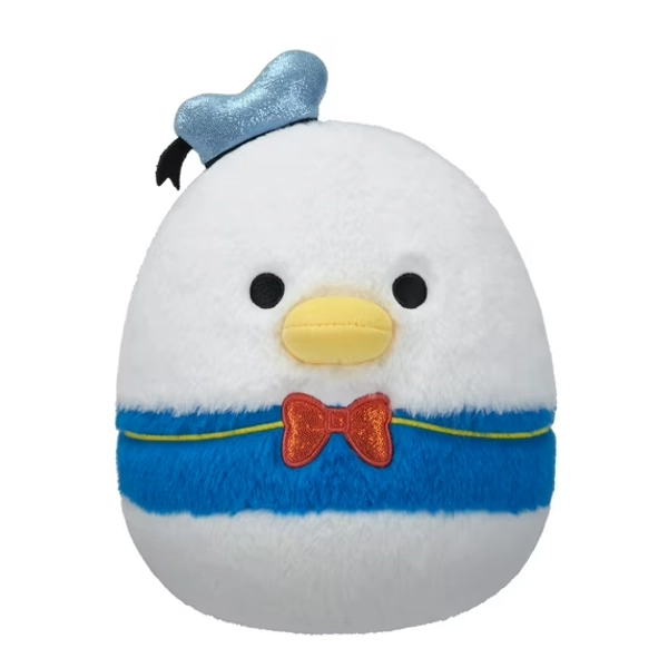 Squishmallows Disney FuzzAMallow Official 8 inch Donald Duck - Child's Ultra Soft Stuffed Plush Toy