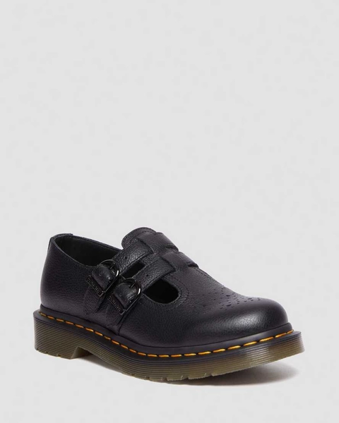 DR MARTENS 8065 Virginia Leather Mary Jane Shoes