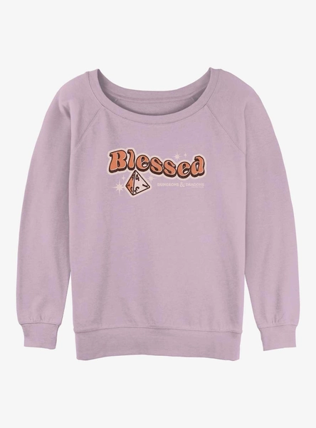 Dungeons & Dragons Blessed Girls Slouchy Sweatshirt
