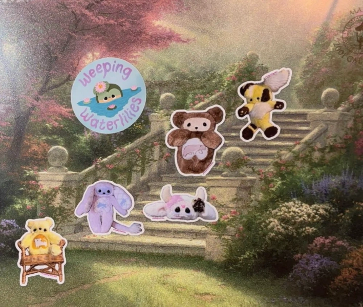 💜The OG Plushie sticker Collection💜