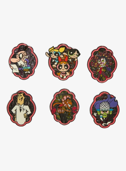 Buckle-Down The Powerpuff Girls Character Portrait Blind Box Enamel Pin Hot Topic Exclusive