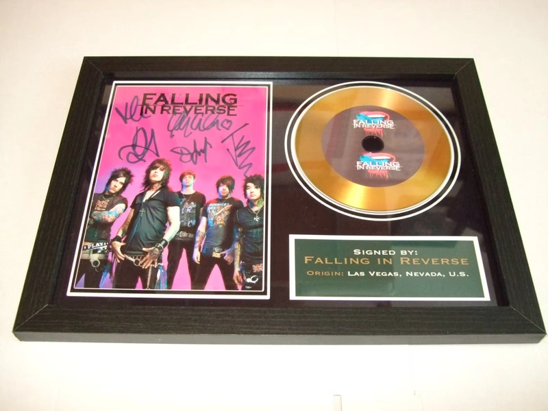 falling in reverse  signed display