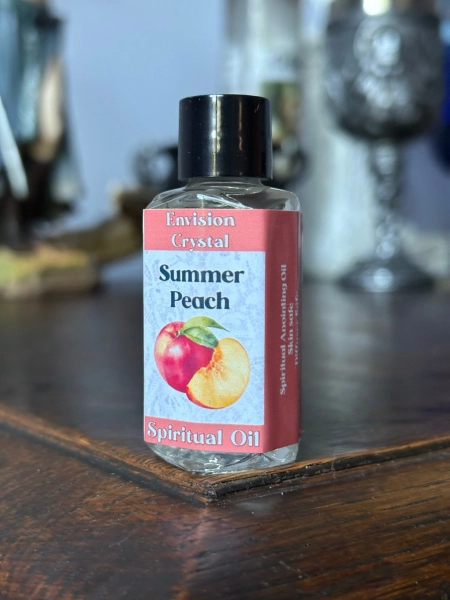 Summer Peach Spiritual Oil for Attraction & Beauty - LIMITED EDITION — Envision Crystal - Believe In Magic