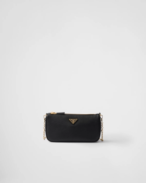 Mini Saffiano leather bag