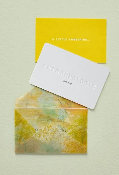 Anthropologie Classic Gift Card