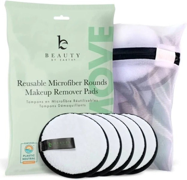 Beauty by Earth Reusable Microfiber Makeup Remover Pads