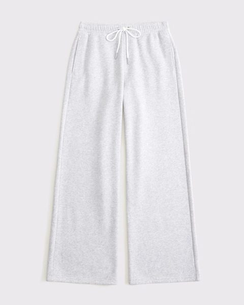 High Rise Wide Leg Sunday Sweatpant