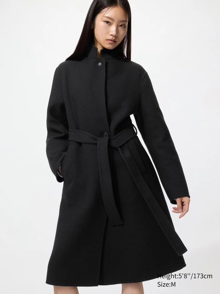 Women's Double Face Relaxed Long Coat | UNIQLO US