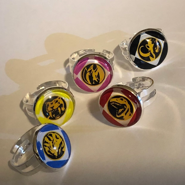 Power Ranger Rings: The First Five