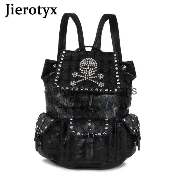 Studded Skull Backpack: Gothic Shoulder Purse, Punk Metal Rucksack - Shop Now! from Dhgate Backpack Style - price 28.6