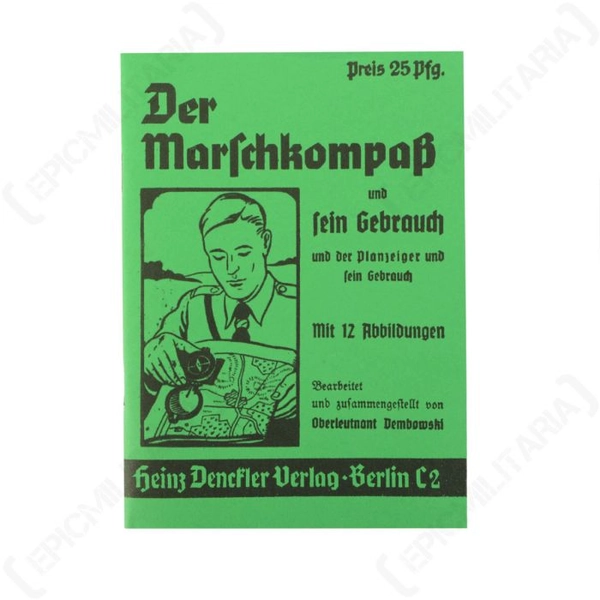 WW2 German Der Marschkompass Instruction Booklet